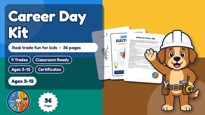 Career Day Kit with Max (4 Trades) cover